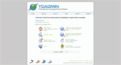 Desktop Screenshot of clients.tcadmin.com